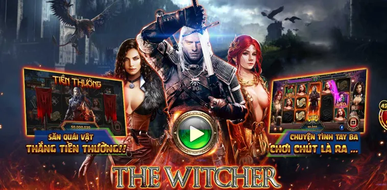 Trải Nghiệm Siêu Phẩm Nổ Hũ Witcher Wild Hunt Tại Go88 Đẳng Cấp