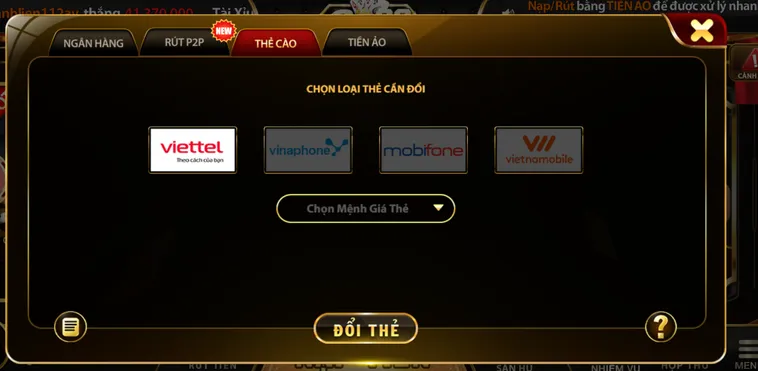 Rút tiền thẻ cào an toàn tiện lợi bảo mật tại Go88.