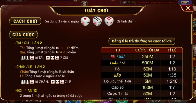 Casino Sicbo Tài Xỉu Sảnh Rồng Tại Go88 Sân Chơi Đẳng Cấp Với Cơ Hội Thắng Lớn